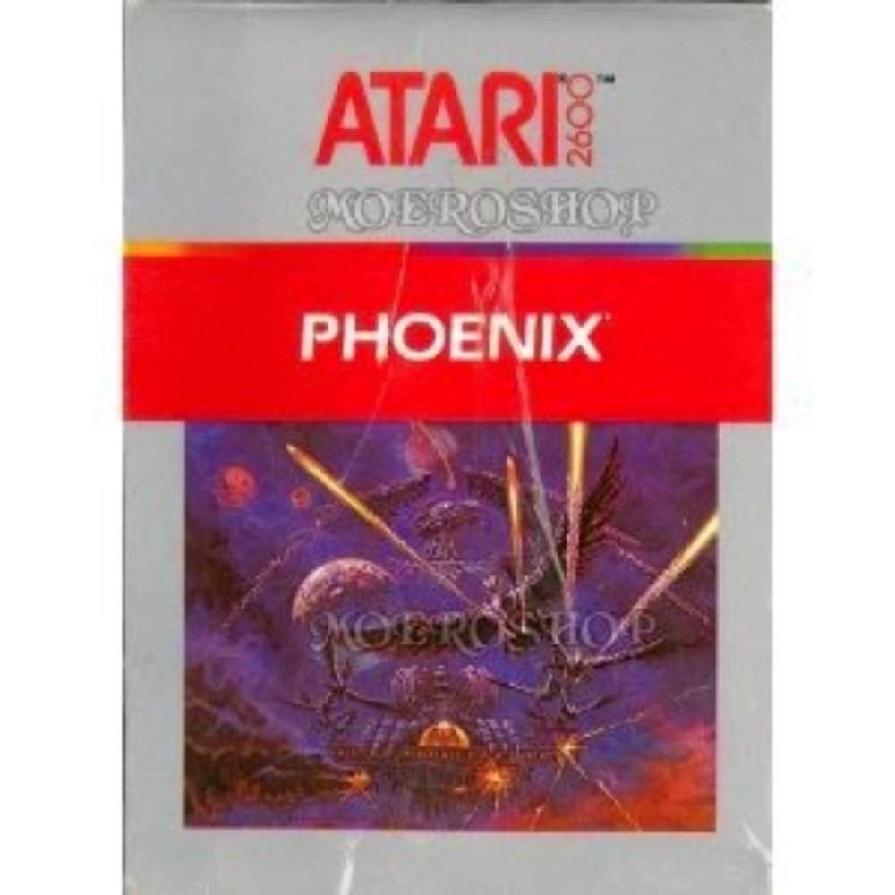 Phoenix (Atari 2600) Game 1982 Vintage